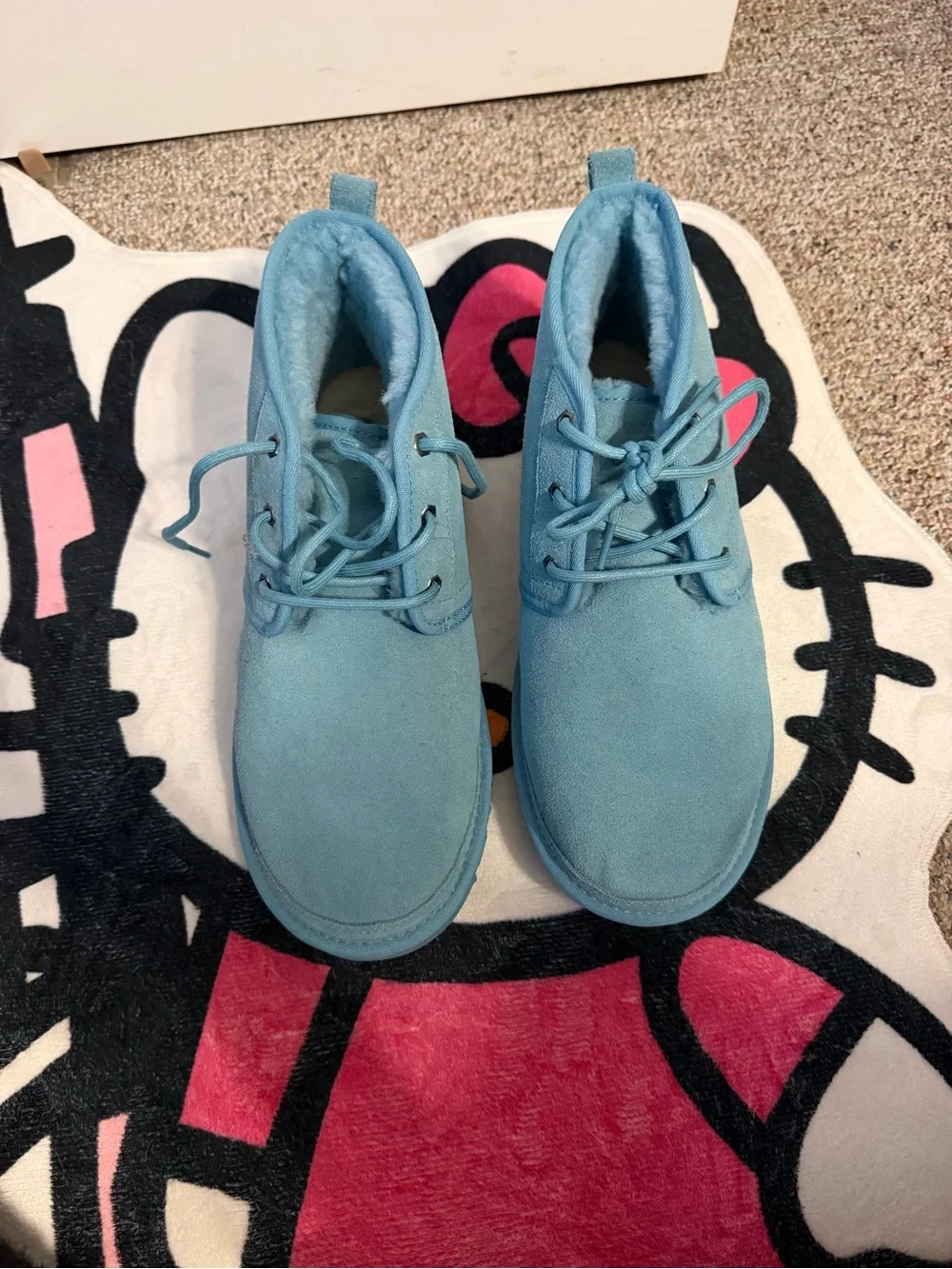 UGG Neumel Freshwater Blue Size 12